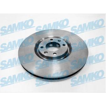 Jeu de 2 disques de frein avant SAMKO [C1018V]