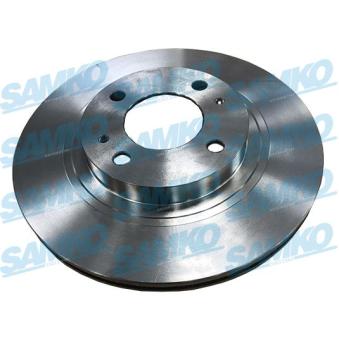 Jeu de 2 disques de frein avant SAMKO C1030V pour RENAULT EXPRESS C-Zero - 48cv