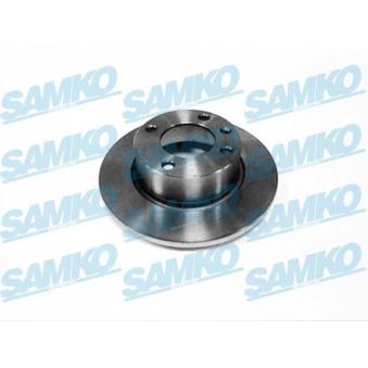 Jeu de 2 disques de frein arrière SAMKO [C1313P]