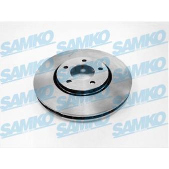 Jeu de 2 disques de frein avant SAMKO [C3002V]