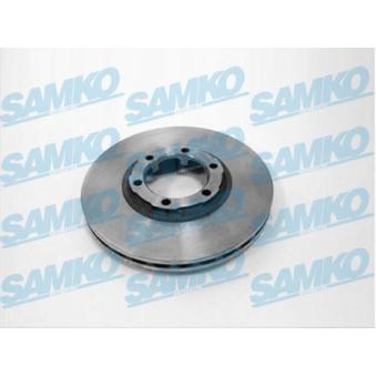 Jeu de 2 disques de frein avant SAMKO [D1171V]