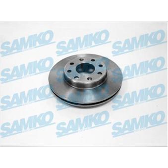 Jeu de 2 disques de frein avant SAMKO OEM 96471274