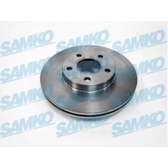 Jeu de 2 disques de frein avant SAMKO F1009V pour KIA EV4 2.0 TDCi - 110cv