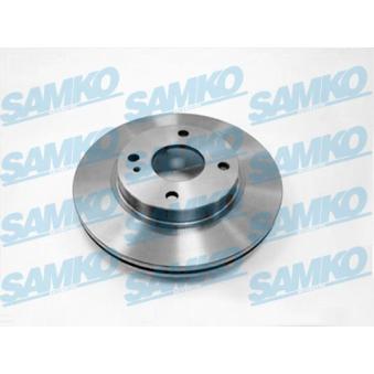 Jeu de 2 disques de frein avant SAMKO [F1022V]