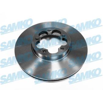 Jeu de 2 disques de frein avant SAMKO OEM 1543340