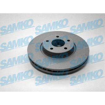 Jeu de 2 disques de frein avant SAMKO OEM 1514427