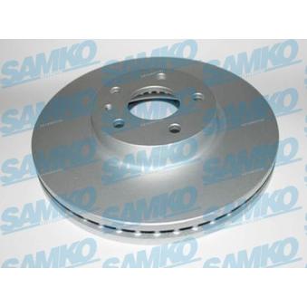 Jeu de 2 disques de frein avant SAMKO [F1047VR]