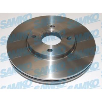 Jeu de 2 disques de frein avant SAMKO OEM 1781236