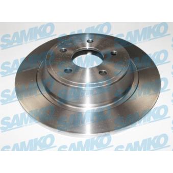 Jeu de 2 disques de frein arrière SAMKO [F1052P]