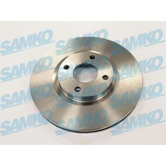Jeu de 2 disques de frein avant SAMKO F1079V pour HYUNDAI SONATA 1.5 Ti-VCT - 110cv