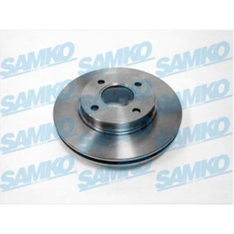Jeu de 2 disques de frein avant SAMKO [F1421V]