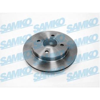 Jeu de 2 disques de frein arrière SAMKO [F1431V]