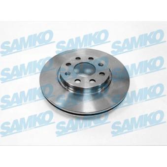 Jeu de 2 disques de frein avant SAMKO [F2000V]