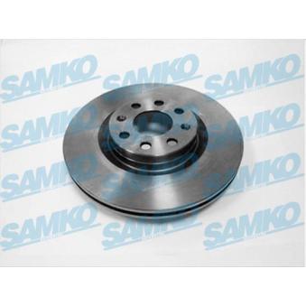 Jeu de 2 disques de frein avant SAMKO [F2001V]