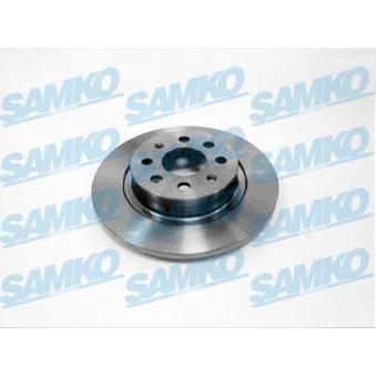 Jeu de 2 disques de frein arrière SAMKO [F2002P]