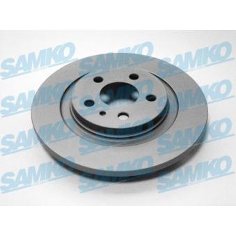 Jeu de 2 disques de frein arrière SAMKO [F2009PR]