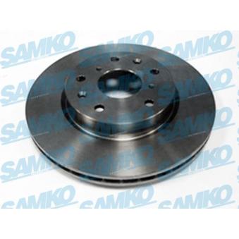 Jeu de 2 disques de frein avant SAMKO [F2012V]
