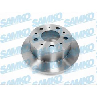 Jeu de 2 disques de frein arrière SAMKO OEM 51740248