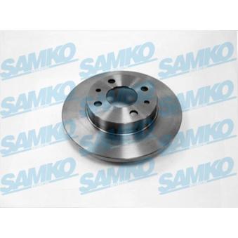 Jeu de 2 disques de frein arrière SAMKO F2081P pour MINI MINI 1.8 i - 110cv