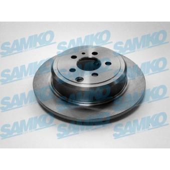 Jeu de 2 disques de frein arrière SAMKO OEM 9567217780 Jeu de 2 disques de frein arrière SAMKO OEM 9567217780