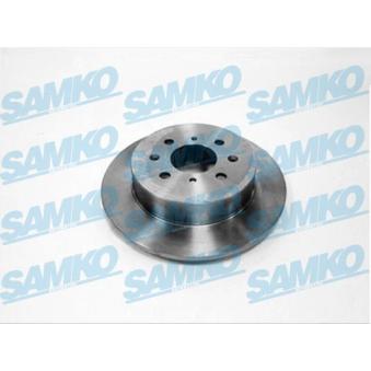 Jeu de 2 disques de frein arrière SAMKO H1017P pour CHRYSLER SEBRING 1.6 i - 110cv