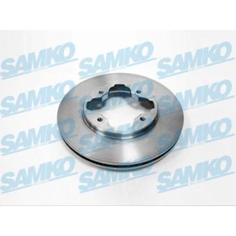 Jeu de 2 disques de frein avant SAMKO [H1371V]