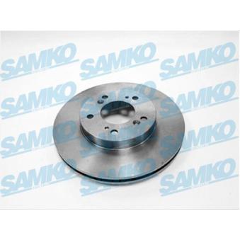 Jeu de 2 disques de frein avant SAMKO [H1441V]