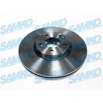 Jeu de 2 disques de frein avant SAMKO [H2008V]