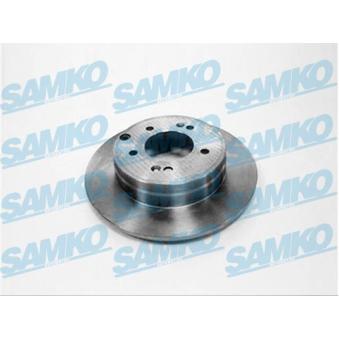 Jeu de 2 disques de frein arrière SAMKO H2016P pour HYUNDAI SONATA 2.4 - 162cv