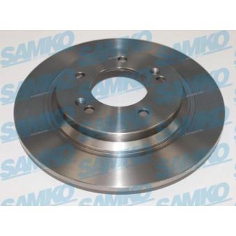 Jeu de 2 disques de frein arrière SAMKO [H2050P]