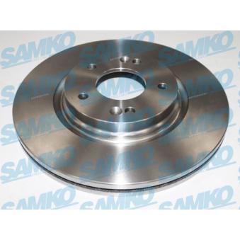 Jeu de 2 disques de frein avant SAMKO H2052V pour TOYOTA CELICA 1.6 CRDi - 110cv