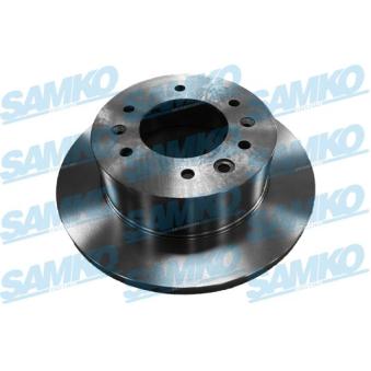 Jeu de 2 disques de frein arrière SAMKO H2060P