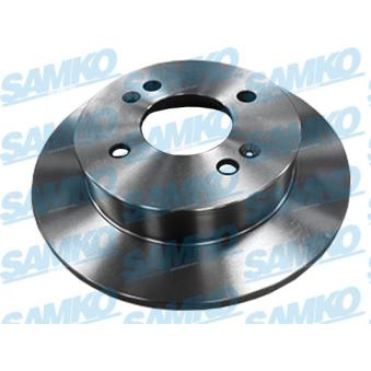 Jeu de 2 disques de frein arrière SAMKO [H2092P]