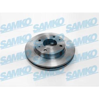 Jeu de 2 disques de frein avant SAMKO [H2126V]