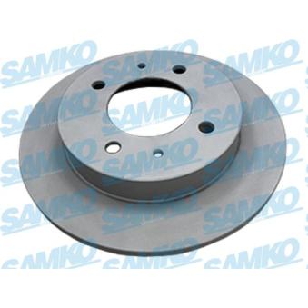 Jeu de 2 disques de frein arrière SAMKO H2127PR pour HYUNDAI COUPE 2.0 - 137cv