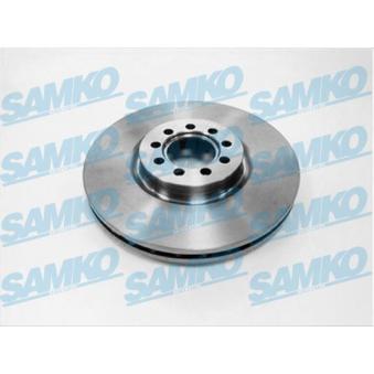 Jeu de 2 disques de frein avant SAMKO [I1013V]