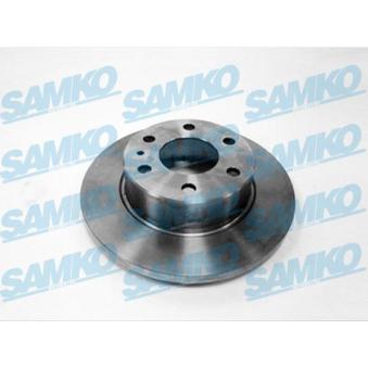 Jeu de 2 disques de frein arrière SAMKO OEM 2996027