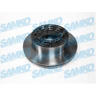 Jeu de 2 disques de frein arrière SAMKO [I2111P]