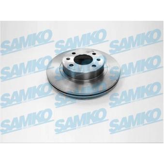 Jeu de 2 disques de frein avant SAMKO OEM 5171207700