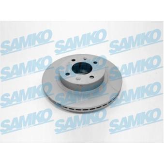 Jeu de 2 disques de frein avant SAMKO OEM 5171207700