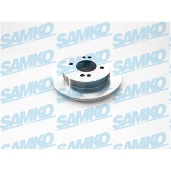 Jeu de 2 disques de frein arrière SAMKO OEM 584110X500