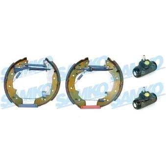 Jeu de mâchoires de frein SAMKO [KEG078]