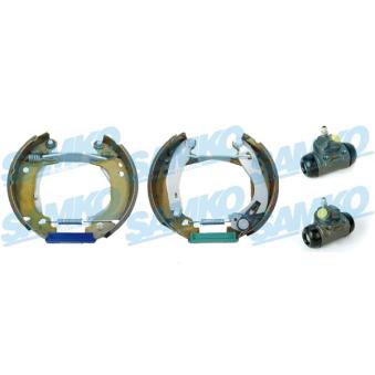 Jeu de mâchoires de frein SAMKO [KEG084]