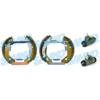 Jeu de mâchoires de frein SAMKO [KEG085]