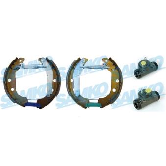 Jeu de mâchoires de frein SAMKO [KEG086]