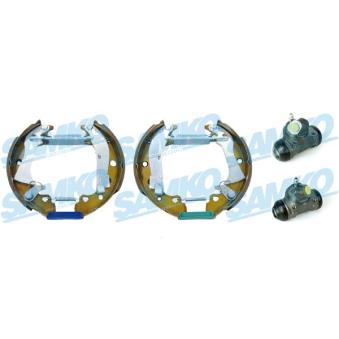 Jeu de mâchoires de frein SAMKO [KEG111]
