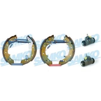 Jeu de mâchoires de frein SAMKO [KEG199]