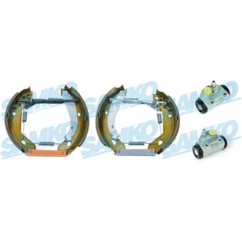 Jeu de mâchoires de frein SAMKO [KEG204]