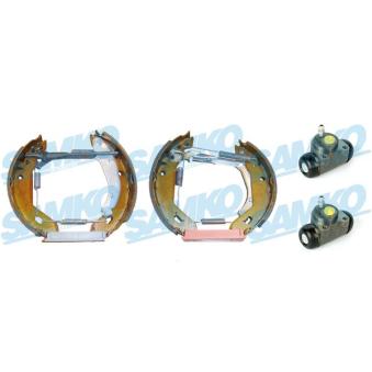 Jeu de mâchoires de frein SAMKO [KEG215]
