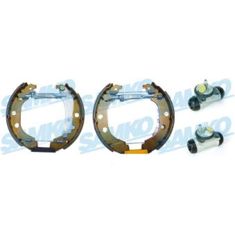 Jeu de mâchoires de frein SAMKO [KEG369]